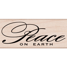 Hero Arts - Woodblock - Wood Mounted Stamps - Peace on Earth