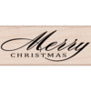 Hero Arts - Woodblock - Christmas - Wood Mounted Stamps - Fancy Merry