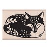 Hero Arts - Lia Griffith Collection - Woodblock - Wood Mounted Stamps - Sleeping Fox