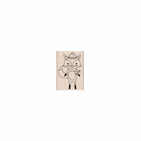 Hero Arts - Christmas - Woodblock - Wood Mounted Stamps - Winter Fox