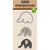 Hero Arts - Die and Clear Acrylic Stamp Set - Elephant