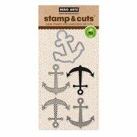 Hero Arts - Die and Clear Acrylic Stamp Set - Anchor