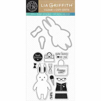 Hero Arts - Lia Griffith Collection - Die and Clear Acrylic Stamp Set - Millie Cut-Outs