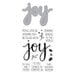 Hero Arts - Christmas - Die and Clear Photopolymer Stamp Set - Joy