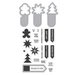 Hero Arts - Kelly Purkey Collection - Hero Arts - Lia Griffith Collection - Christmas - Die and Clear Acrylic Stamp Set - Holiday Clips