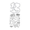 Hero Arts - Die and Clear Photopolymer Stamp Set - Mermaid