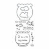 Hero Arts - Die and Clear Photopolymer Stamp Set - Fishy