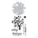 Hero Arts - Die and Clear Photopolymer Stamps - Heart Tree
