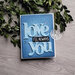Hero Arts - Die and Clear Photopolymer Stamp Set - Love You