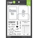 Hero Arts - Die and Clear Photopolymer Stamp Set - Library Card
