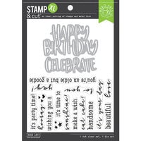 Hero Arts - Die and Clear Photopolymer Stamp Set - Birthday