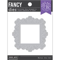 Hero Arts - Shop Box Collection - Fancy Dies - Looking Glass Ornate Frame