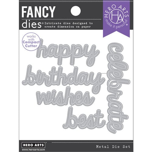 Hero Arts - Fancy Dies - Celebrate Words