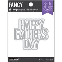 Hero Arts - Fancy Dies - Happy Father's Day