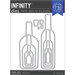 Hero Arts - Infinity Dies - Nesting Bottle and Cork
