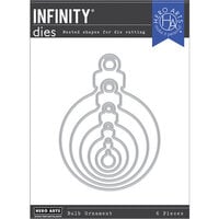 Hero Arts - Christmas - Infinity Dies - Bulb Ornament