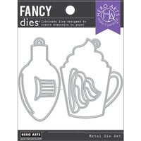 Hero Arts - Christmas - Fancy Dies - Light and Mug Gift Tag