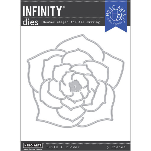 Hero Arts - Infinity Dies - Nesting Build-a-Flower