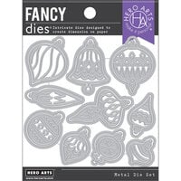 Hero Arts - Fancy Dies - Gold Trim Ornaments