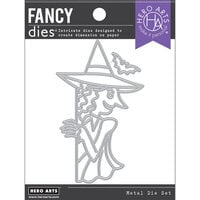 Hero Arts - Fancy Dies - Peeking Witch