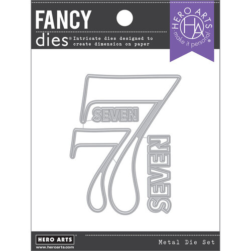 Hero Arts - Fancy Dies - Number Seven
