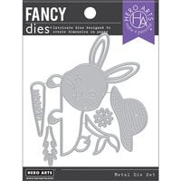 Hero Arts - Fancy Dies - Peeking Bunny