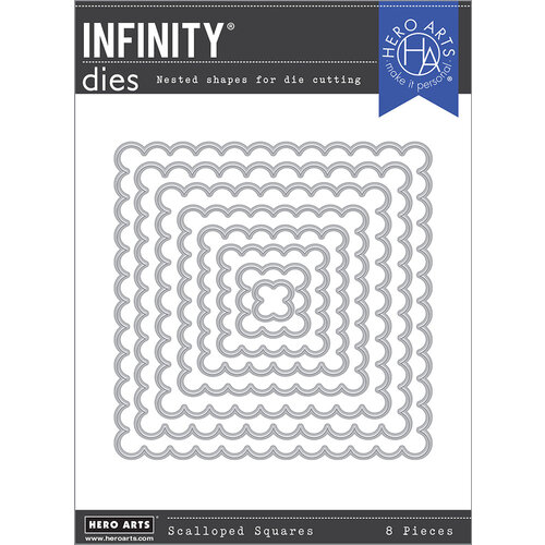 Hero Arts - Infinity Dies - Square Scallop