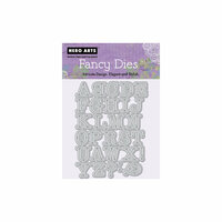 Hero Arts - Fancy Dies - Die Cutting Template - Alphabet Uppercase