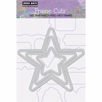 Hero Arts - Frame Cuts - Die Cutting Template - Stylish Stars