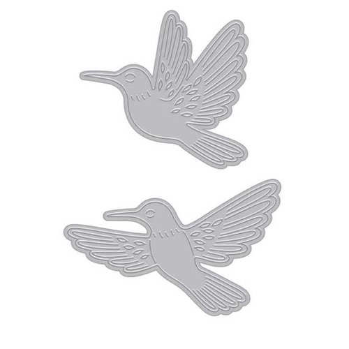 Hero Arts - Frame Cuts - Dies - Paper Layering Hummingbird Pair