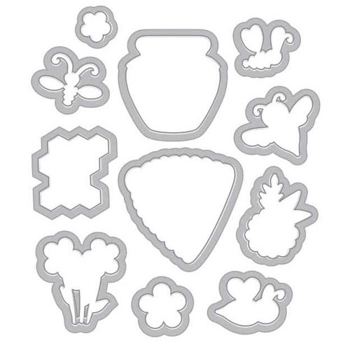 Hero Arts - Garden Collection - Frame Cuts - Dies - Busy As A