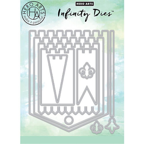 Hero Arts - Infinity Dies - Medieval Flags