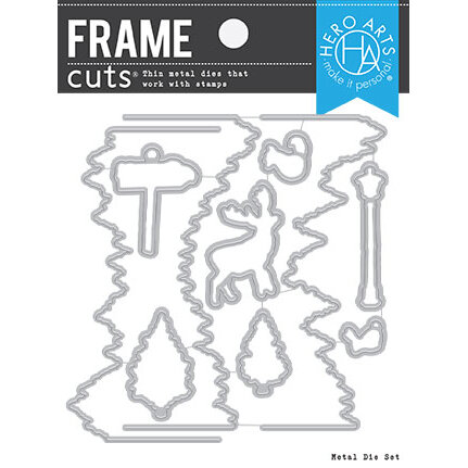 Hero Arts - Frame Cuts - Dies - Winter Woods HeroScape