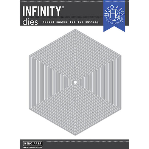 Hero Arts - Infinity Dies - Nesting Hexagon