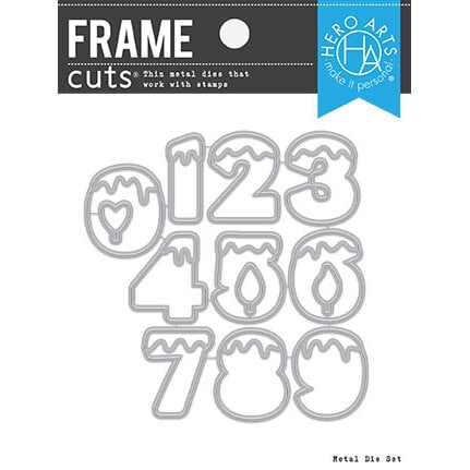 Hero Arts - Frame Cuts - Dies - Number Candles