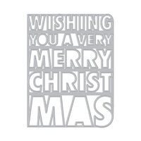 Hero Arts - Fancy Dies - Very Merry Christmas Cover Plate