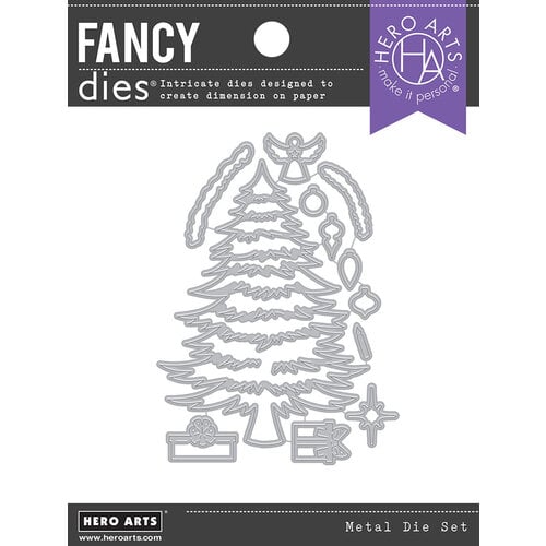 Hero Arts - Fancy Dies - Christmas Tree Pieces