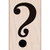 Hero Arts - Woodblock - Wood Mounted Stamps - Question Mark