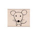 Hero Arts - Friendly Critters Collection - Woodblock - Wood Mounted Stamps - Mouse