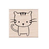 Hero Arts - Friendly Critters Collection - Woodblock - Wood Mounted Stamps - Meow