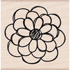 Hero Arts - Woodblock - Wood Mounted Stamps - Hand Drawn Small Flower