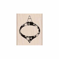Hero Arts - Woodblock - Christmas - Wood Mounted Stamps - Message Ornament