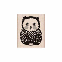 Hero Arts - Woodblock - Wood Mounted Stamps - Baby Owl