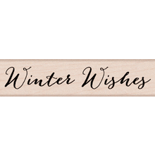 Hero Arts - Woodblock - Wood Mounted Stamps - Winter Wishes