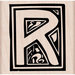 Hero Arts - Woodblock - Wood Mounted Stamps - Illuminated R