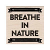 Hero Arts - Adventure Collection - Woodblock - Wood Mounted Stamps - Breathe In Nature