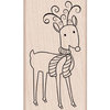 Hero Arts - Woodblock - Christmas - Wood Mounted Stamps - Fancy Reindeer