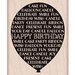 Hero Arts - Wood Block - Wood Mounted Stamp - Birthday Balloon