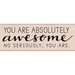 Hero Arts - Woodblock - Wood Mounted Stamps - Absolutely Awesome
