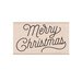 Hero Arts - Woodblock - Wood Mounted Stamps - Merry Christmas Script